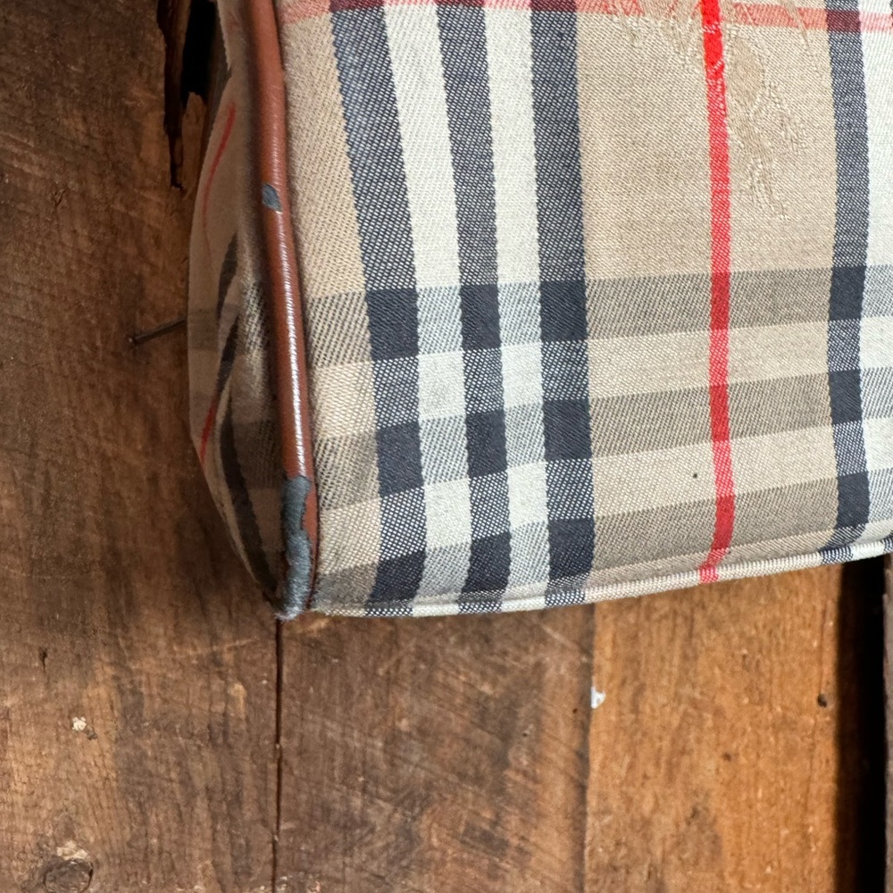 Burberry Plaid Tote - Picture 15 of 16